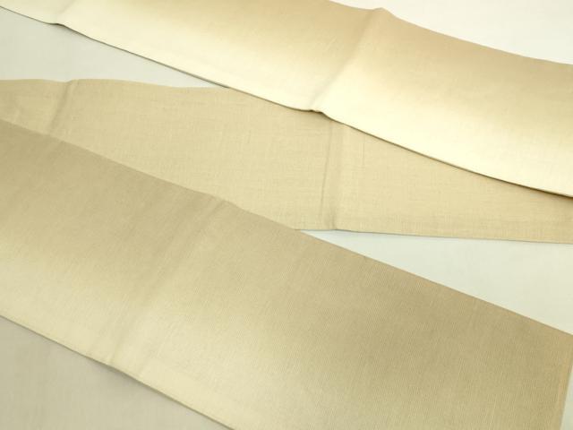 平和屋着物*極上 夏物 半幅帯 麻 逸品 DZAB9582kh6