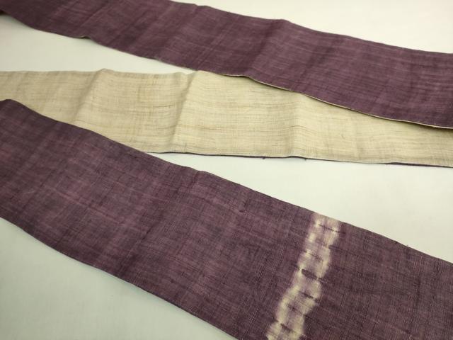 平和屋着物*極上 夏物 半幅帯 絞り 絞彩苑種田 麻 逸品 DZAB9592kh6