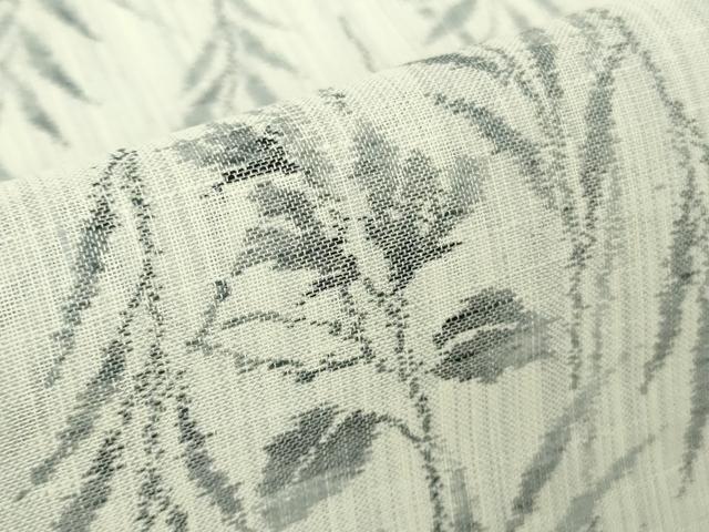 平和屋着物*極上 夏物 紗紬 枝垂れ柳 三越扱い 正絹 逸品 未使用 DZAB9660kh6