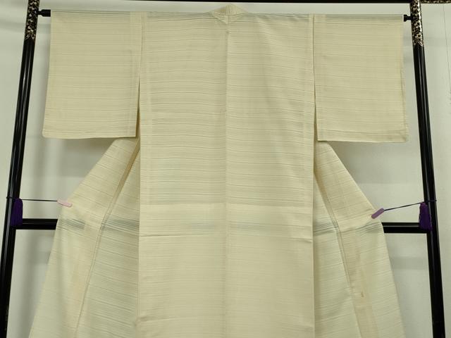 平和屋着物*極上 夏物 銀座きしや 誉詩多工芸 色無地 変わり絽 蒸栗色地 たとう紙付き 逸品 未使用 DZAB9699kh6