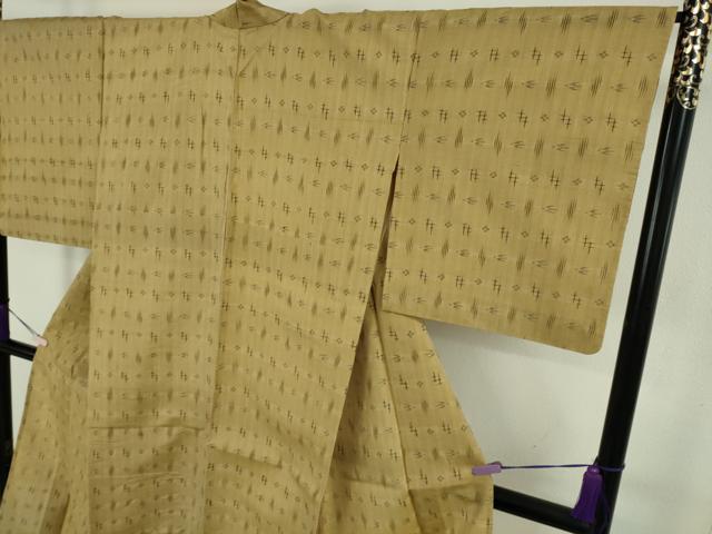 平和屋着物*極上 夏物 絹芭蕉 夏上布 絣文様 逸品 DZAB9701kh6