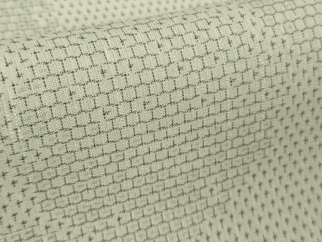 平和屋着物*極上 夏物 本塩沢 夏塩沢 110亀甲 蚊絣 雪輪重ね 逸品 DZAB9710kh6