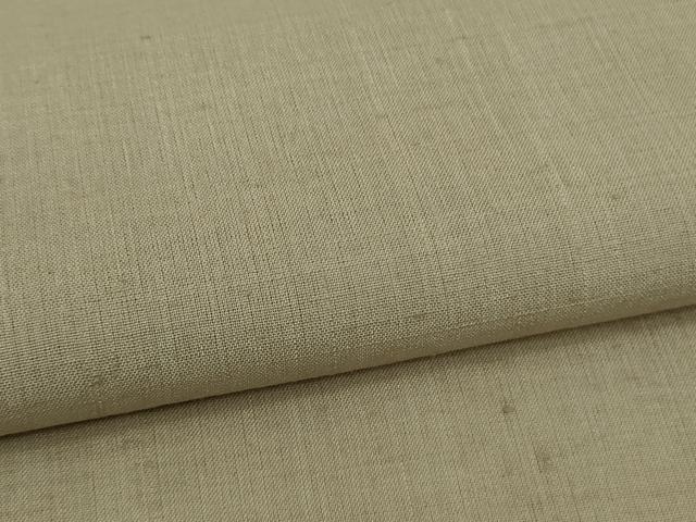 平和屋着物*極上 夏物 結城紬 夏結城 色無地 練色 逸品 DZAB9730kh6