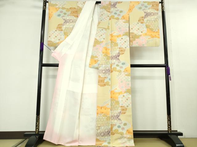 平和屋本店●極上 創業460年・千總 小紋 名物裂花文 逸品 DZAB9758kh6