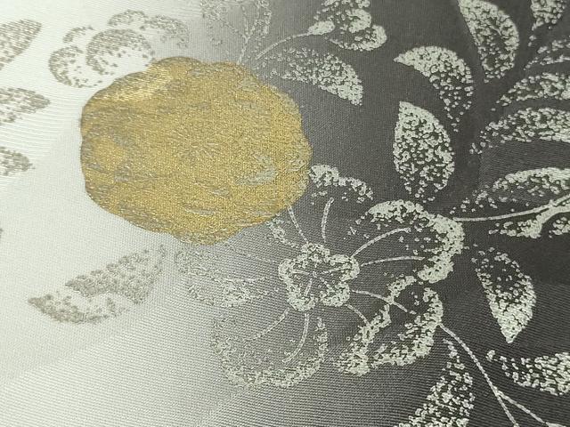 平和屋本店●極上 訪問着 辻が花 草花文 暈し染め 金銀彩 ロング丈 逸品 DZAB9787kh6