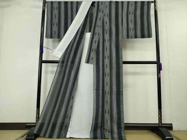 平和屋着物*極上 夏物 明石ちぢみ 矢絣 逸品 DZAB9792kh6