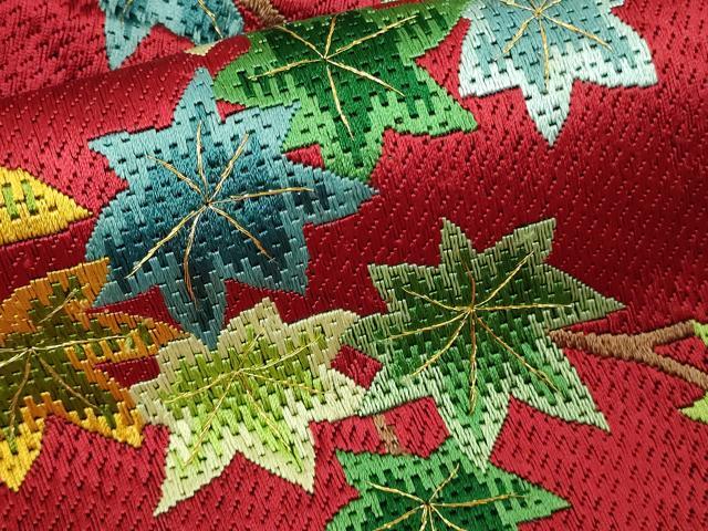 平和屋本店●極上 中国三大刺繍 相良刺繍 総刺繍 絽刺し 色打掛 和装 婚礼 結婚式 花嫁 飛鶴鴛鴦 金糸 仮絵羽 逸品 未使用 DZAB9798kh6