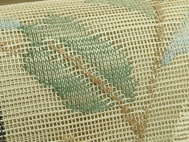 平和屋着物*極上 夏物 1854年創業 帯屋捨松 八寸名古屋帯 花間道 逸品 DZAB9845kh6