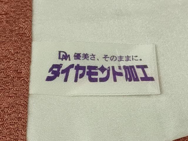 平和屋着物●極上 樋熊哲也 訪問着 辻が花 絞り 手描き 振袖 檜皮色地 逸品 DZAB9930kh6