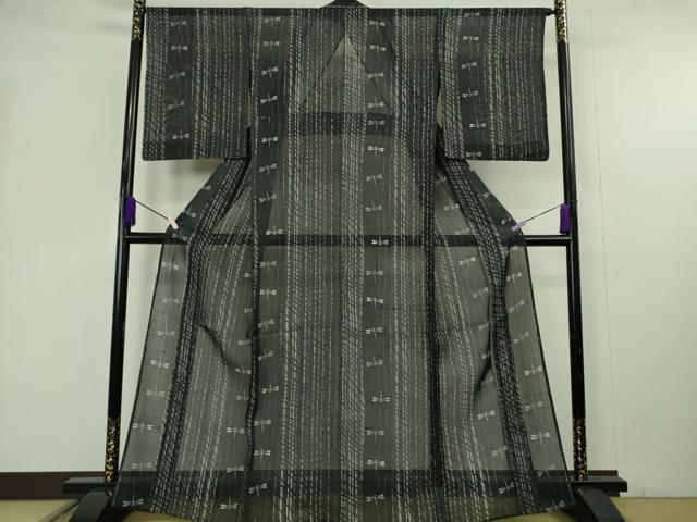 平和屋着物*極上 夏物 絹芭蕉 小紋 蜻蛉 トンボ 逸品 DZAB9941kh6