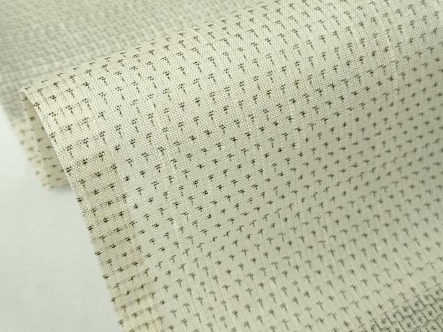 平和屋着物*極上 夏物 結城紬 夏結城 100亀甲 市松文様 逸品 DZAB9974kh6