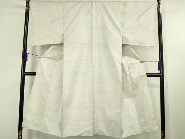 平和屋本店●極上 男性 本場大島紬 白大島 アンサンブル 蚊絣 逸品 未使用 DZAC0074kh6