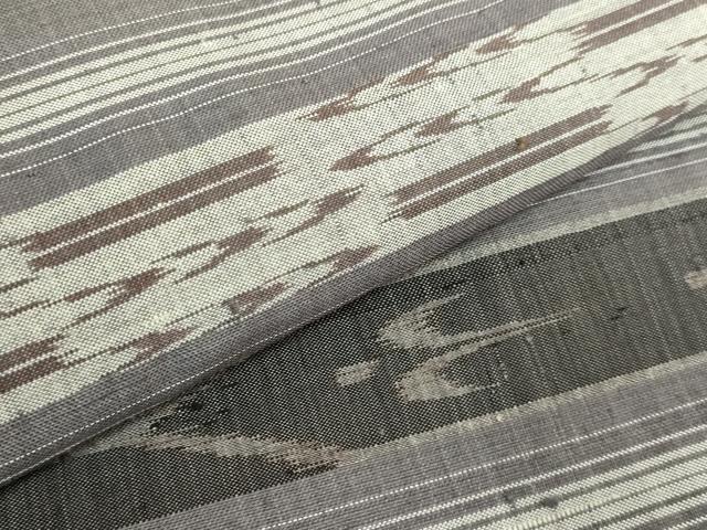 平和屋着物●極上 本場琉球絣 九寸名古屋帯 紬地 ますいわ屋扱い 逸品 DZAC0126kh6