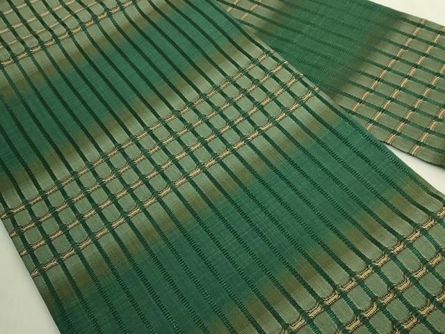 平和屋本店●極上 藤山千春 九寸名古屋帯 吉野間道 証紙付き 逸品 DZAC0129kh6