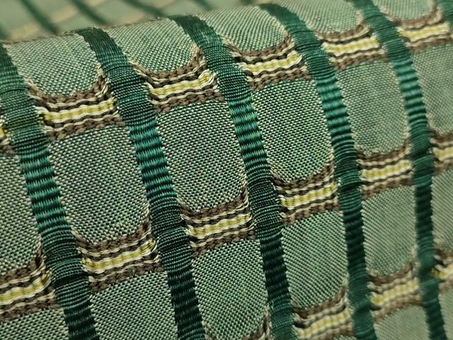平和屋本店●極上 藤山千春 九寸名古屋帯 吉野間道 証紙付き 逸品 DZAC0129kh6