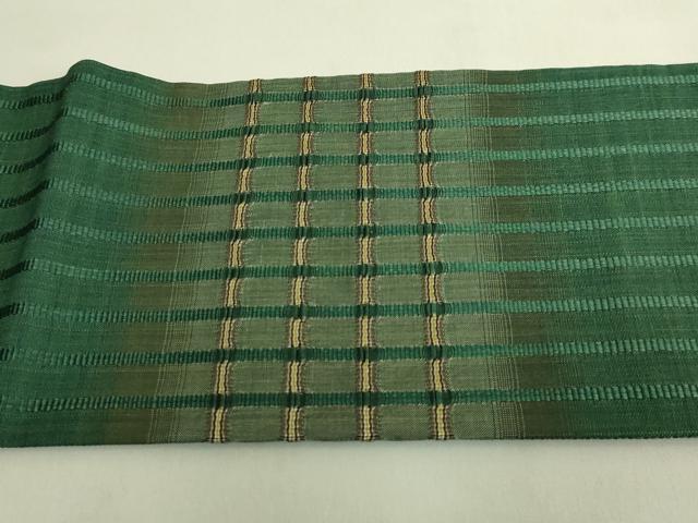 平和屋本店●極上 藤山千春 九寸名古屋帯 吉野間道 証紙付き 逸品 DZAC0129kh6
