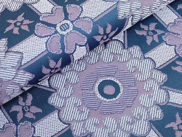 平和屋本店●極上 龍村美術織物 たつむら 六通柄袋帯 蜀紅文 逸品 DZAC0144kh6