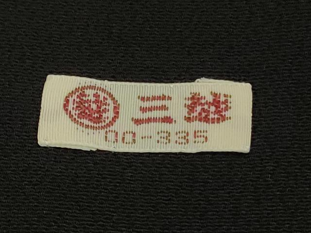 平和屋本店●極上 創業460年・千總 黒留袖 駒刺繍 雲取り宝尽くし 金彩 三越扱い 逸品 DZAC0227kh6