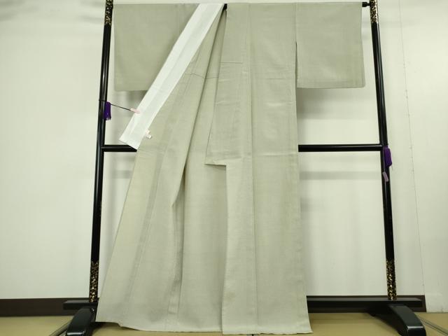 平和屋本店▽極上 本塩沢 単衣 伝統工芸士 宮田俊夫 武田清三郎 74山 十字絣 宮田織物謹製 証紙付き 逸品 DZAC0241kh6