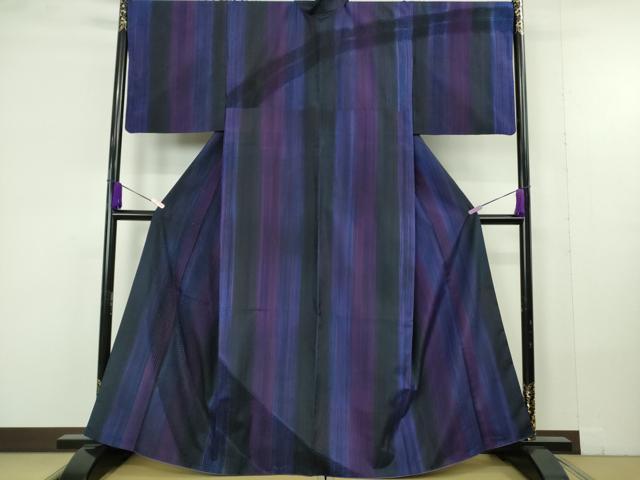 平和屋本店●極上 中国三大刺繍 スワトウ刺繍 汕頭刺繍 訪問着 紬地 逸品 DZAC0260kh6