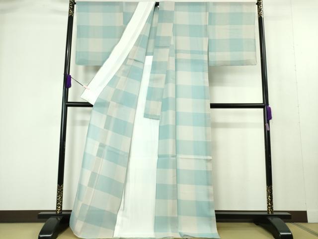 平和屋本店*極上 夏物 東郷織物謹製 本場大島紬 夏大島 手織絣 横段文 証紙付き 逸品 未使用 DZAC0274kh6