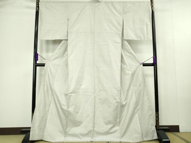 平和屋本店●極上 本場大島紬 白大島 100亀甲 総詰め 反端付き 逸品 未使用 DZAC0275kh6