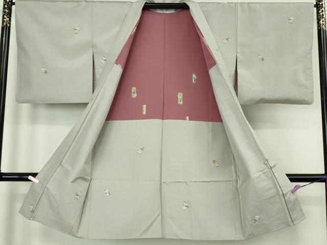 平和屋着物∞極上 京の名門・菱屋六右ェ門 紬 長羽織 猫 楽器 逸品 DZAC0286kh6