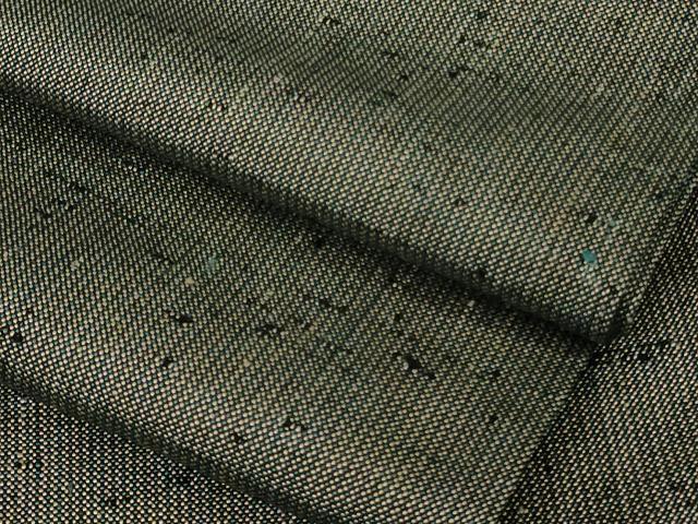平和屋着物∞希少 ざざんざ織 単衣 道中着 ロング丈 逸品 DZAC0293kh6