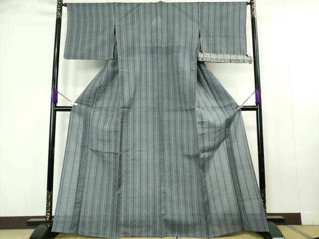平和屋本店*極上 夏物 本場琉球絣 夏琉球 漢那ツル作 間道 反端付き 逸品 DZAC0311kh6
