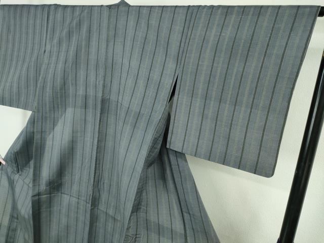 平和屋本店*極上 夏物 本場琉球絣 夏琉球 漢那ツル作 間道 反端付き 逸品 DZAC0311kh6