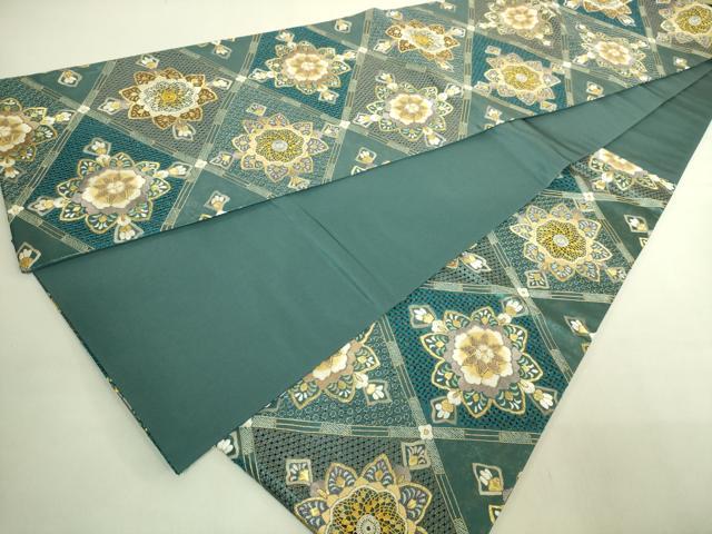 平和屋本店●最高級 中国三大刺繍 スワトウ相良刺繍 総刺繍 袋帯 正倉院花文 金糸 逸品 DZAC0452kh6