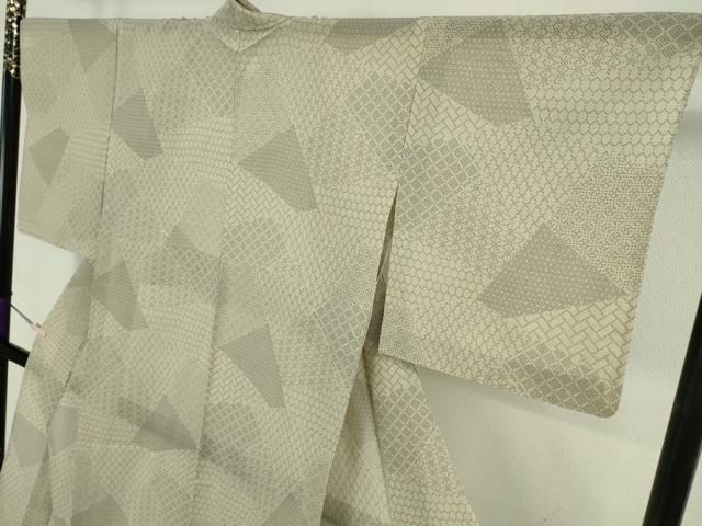 平和屋着物*極上 夏物 本塩沢 夏塩沢 110亀甲 切嵌 逸品 DZAC0562kh6