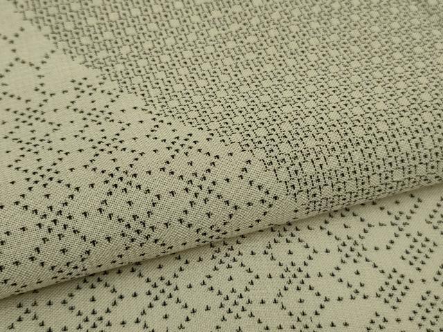 平和屋着物*極上 夏物 本塩沢 夏塩沢 110亀甲 切嵌 逸品 DZAC0562kh6