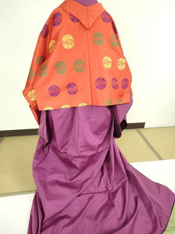 平和屋本店●極上 十二単 唐衣・表着・打衣・五衣 唐織 和装 婚礼 結婚式 花嫁 神社挙式 逸品 DZAC0597kh6