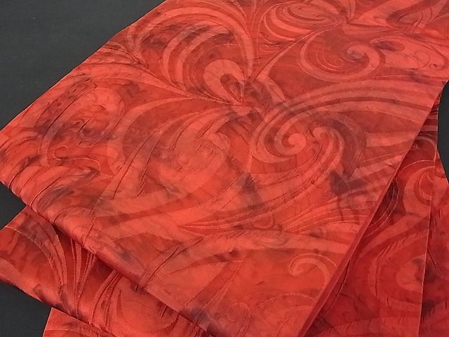平和屋着物■全通柄袋帯 霞文 逸品 et1345