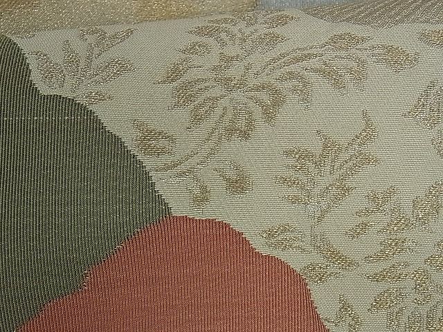 平和屋着物■六通柄 本袋帯 道長吉祥文 金銀糸 逸品 ev1140
