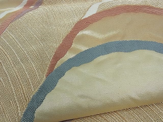 平和屋着物■六通柄袋帯 吉祥文 金銀糸 逸品 ev1205