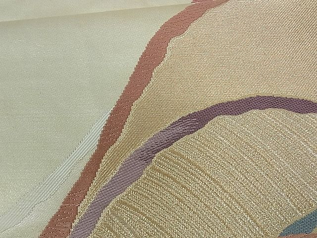 平和屋着物■六通柄袋帯 吉祥文 金銀糸 逸品 ev1205