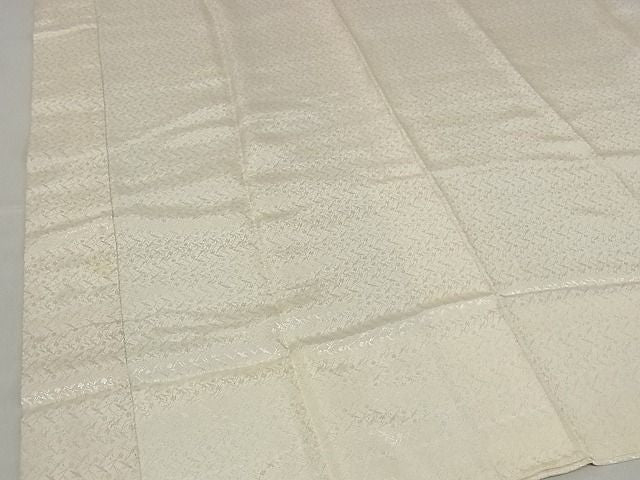 平和屋着物■長襦袢 袷 草花地紋 正絹 逸品 B-ey2802