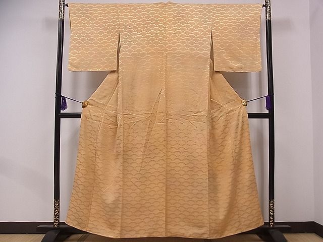 平和屋着物■付下げ 扇尽くし 暈し染め 逸品 fb8245