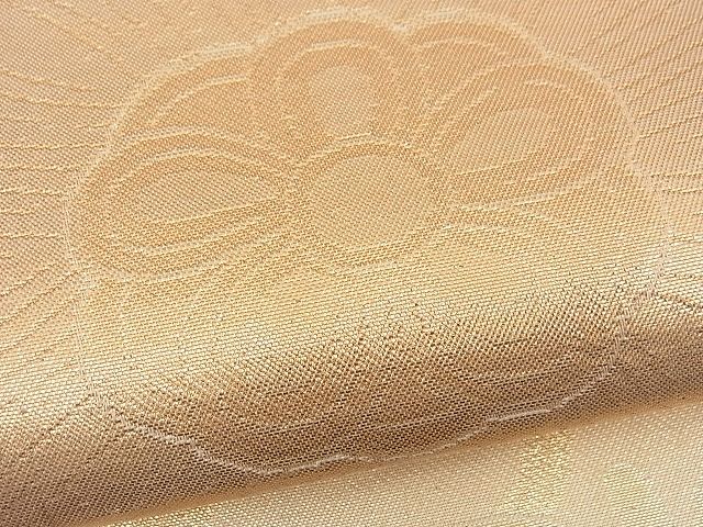 平和屋着物■六通柄袋帯 花唐草文 金糸 逸品 n-fw1668