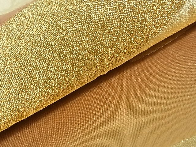 平和屋着物■六通柄袋帯 飛鳥文 金糸 逸品 ga1036