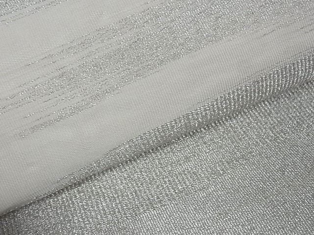 平和屋着物■綴れ 太鼓柄袋帯 霞文 銀糸 逸品 ga1755