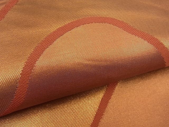 平和屋着物■六通柄袋帯 光悦錦 重ね山文 金糸 逸品 n-gt1264
