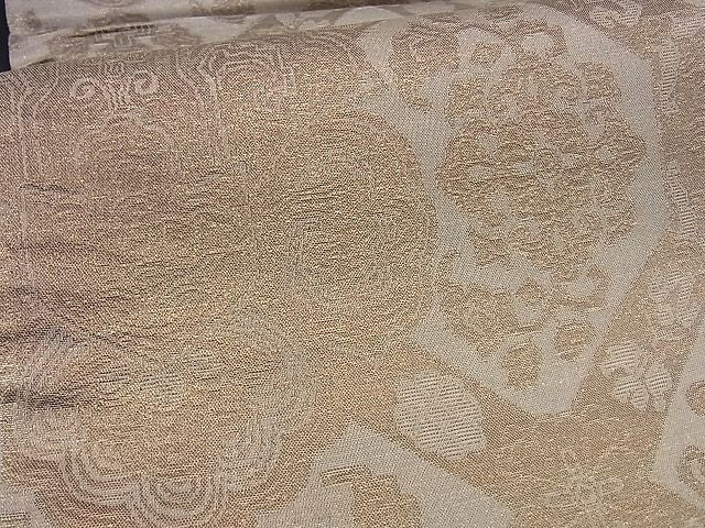 平和屋着物■六通柄袋帯 花唐草天井文 金糸 逸品 n-gt1650
