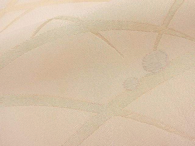 平和屋着物■夏物 六通柄袋帯 露芝文 銀糸 逸品 n-hj3324