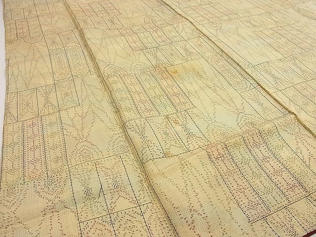 平和屋着物■上質な紬 吉祥文 逸品 n-ip0066