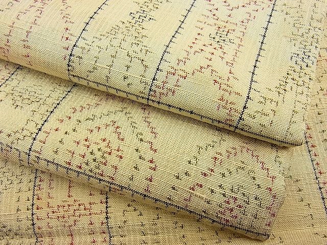 平和屋着物■上質な紬 吉祥文 逸品 n-ip0066