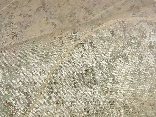 平和屋着物■六通柄袋帯 唐織 流水文 銀糸 引箔 逸品 n-iz1616
