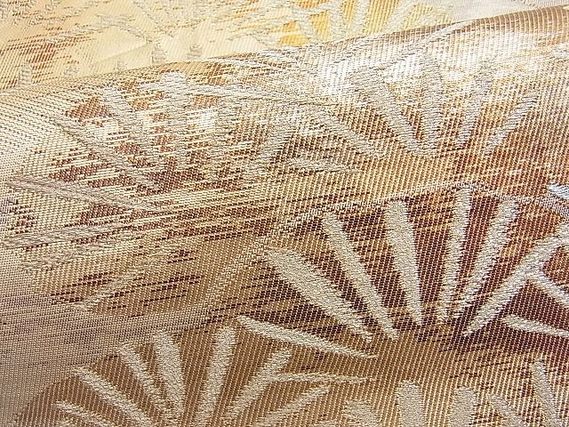 平和屋着物■六通柄袋帯 浜松文 金銀糸 逸品 n-je1591